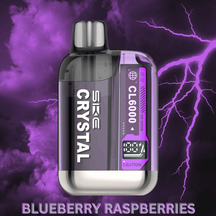Sweet and Tart Blueberry Raspberries CL6000 Prefilled Vape