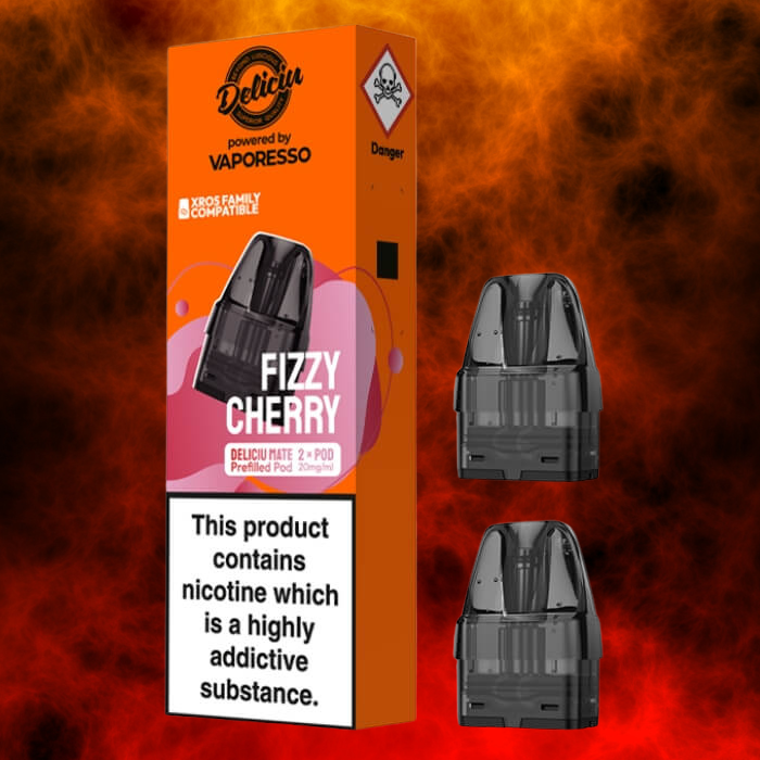 Deliciu Mate Pod-Fizzy herry 20mg