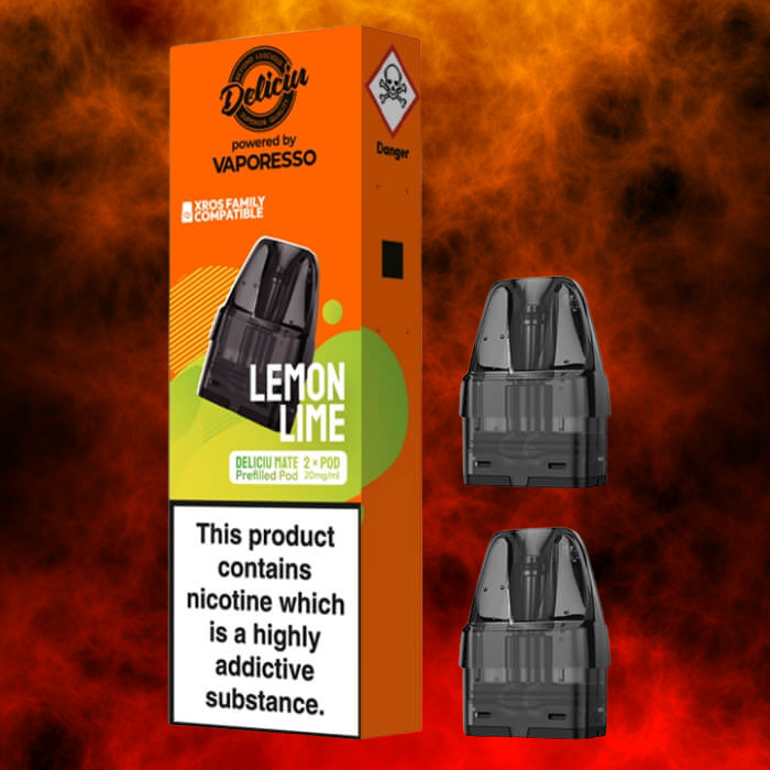 Deliciu Mate Pod Lemon & Lime 20mg