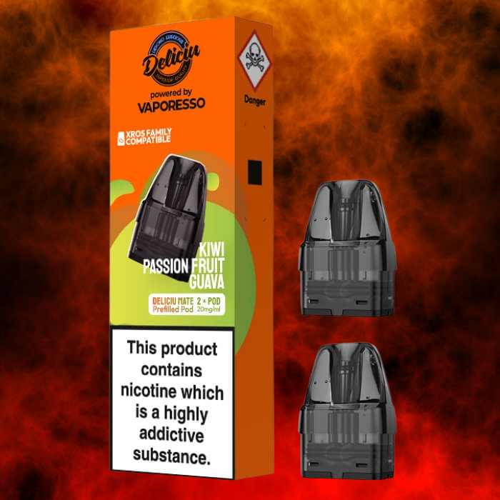 Deliciu Mate Pod Kiwi Passion Fruit Guava 20mg