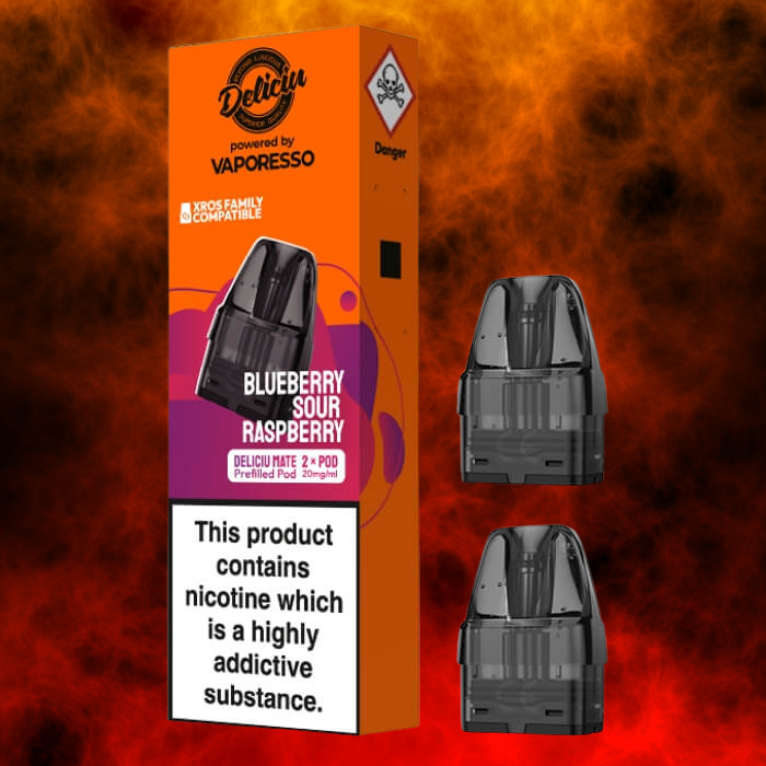Vaporesso Deliciu Mate Prefilled Pods 20mg 2Pk - Wizard World Of Vaping 