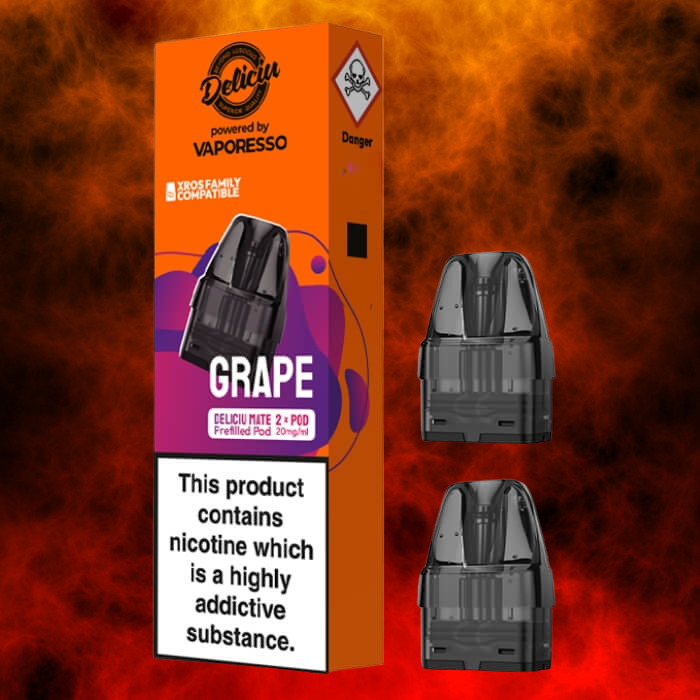 Vaporesso Deliciu Mate Prefilled Pods 20mg 2Pk - Wizard World Of Vaping 