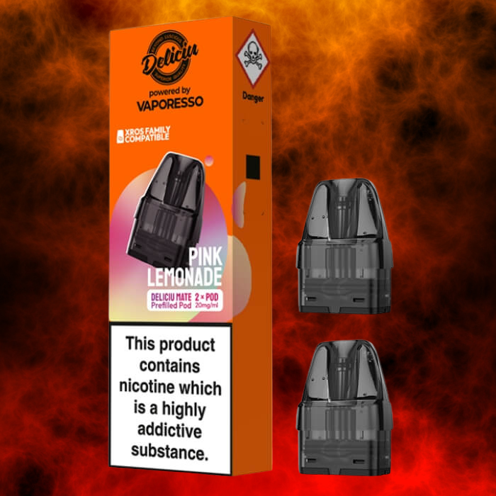 Vaporesso Deliciu Mate Prefilled Pods 20mg 2Pk - Wizard World Of Vaping 
