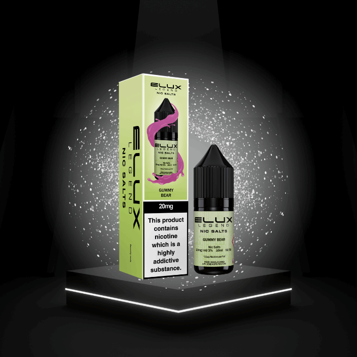 Elux Legend Nic Salts - Gummy Bear - 10ml