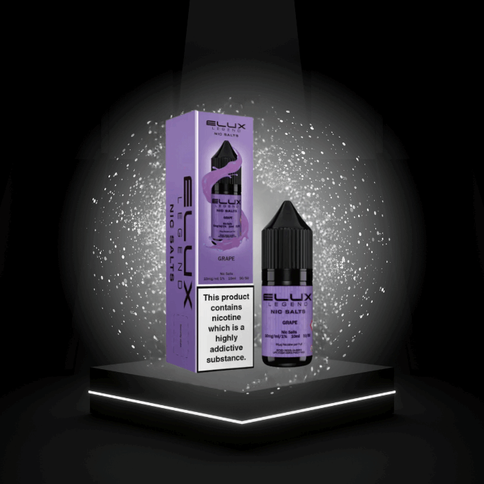 Elux Legend Nic Salts - Grape -10ml