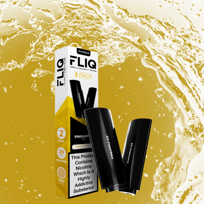 Avomi FLIQ Prefilled Pods _ 20mg_2PK_Pineapple_Ice