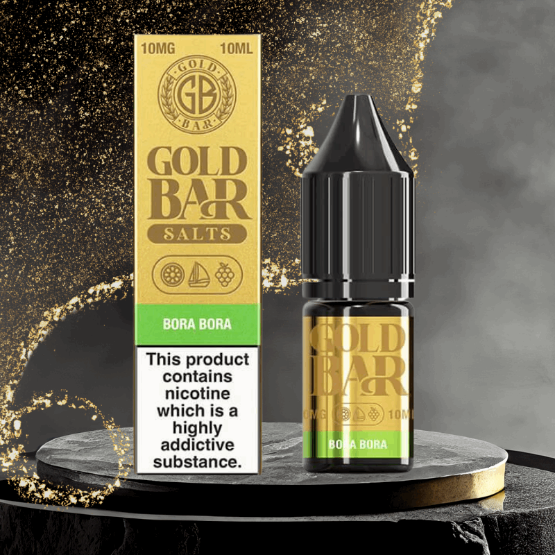 Gold Bar Bora Bora Nic Salts 10ml E-Liquids
