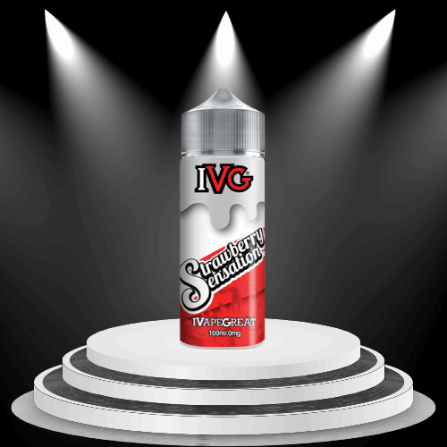 IVG 100mls Shortfill Strawberry Sensation