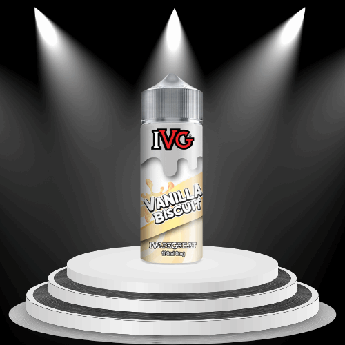 IVG Vanilla Biscuit 100ml Shortfill