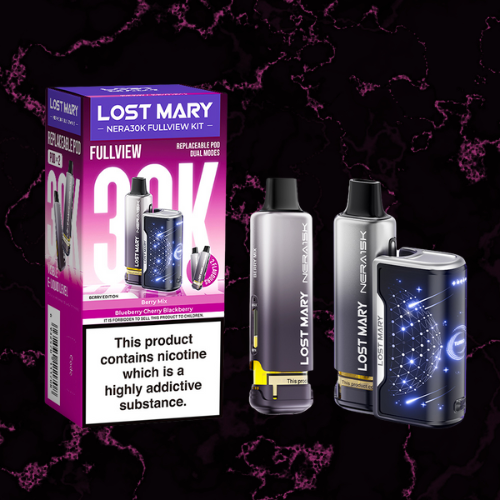 Lost Mary Nera 30k Fullview Prefilled Pod Kits