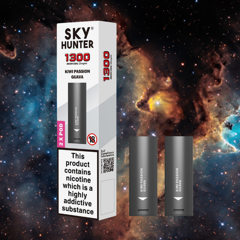 Sky Hunter  Replacement Pods (2 Pack) - Wizard World Of Vaping 