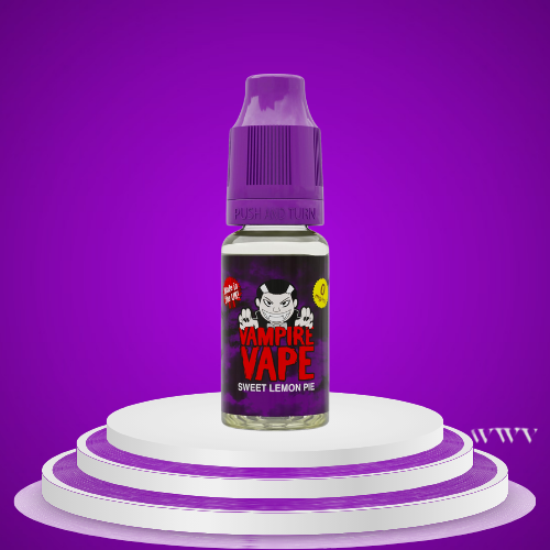 Vampire Vape  E-Liquid - Sweet Lemon Pie - 10ml - Wizard World Of Vaping 