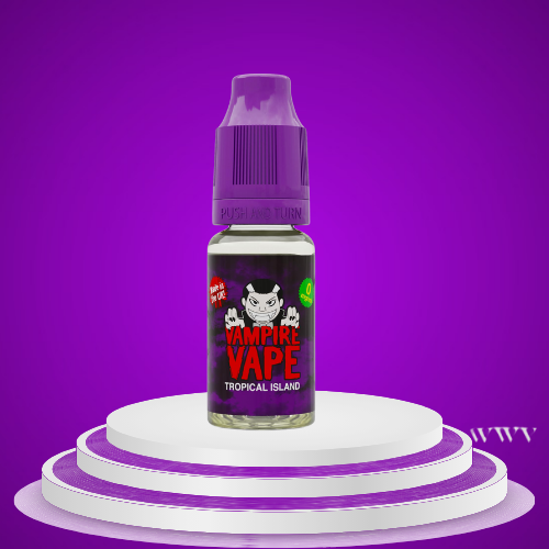 Vampire Vape  E-Liquid - Tropical Island - 10ml - Wizard World Of Vaping 