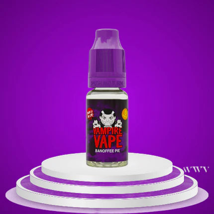 Vampire Vape  E-Liquid - Banoffee Pie - 10ml - Wizard World Of Vaping 